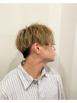 ユニコ(unico) メンズ刈り上げマッシュ　ダブルカラー