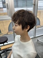 ヘアメイク デザート(HAIR MAKE DESART)&nbsp;木村法子【ショートへ×くるくるパーマ】