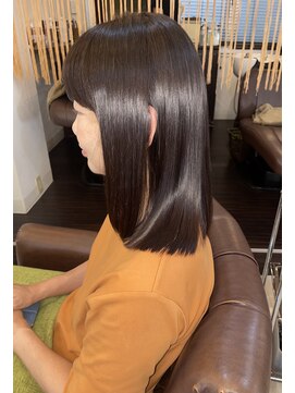 アウルム 下北沢(aurum) 艶ボブ