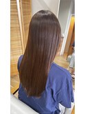 極上ツヤ髪ストレート+美髪トリートメント+カット