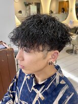 テトラ バイ ネオリーブ 横浜西口店(tetra by neolive)&nbsp;メンズパーマ　波巻き　波巻きスパイラル　横浜