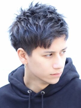 グッドタイムエフティフィフス 横浜西口(GoodTimes ft.fifth) スパイキーショートビジネスショートツーブロック刈り上げ30代