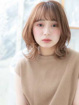モッズヘア 越谷(mod's hair) 外国人風ハイトーンカラー抜け感小顔ロブh3越谷20代30代40代