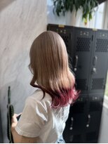 ヴァイス 渋谷店(VAICE)&nbsp;《ハイトーンカラー》ピンク×エンドカラー