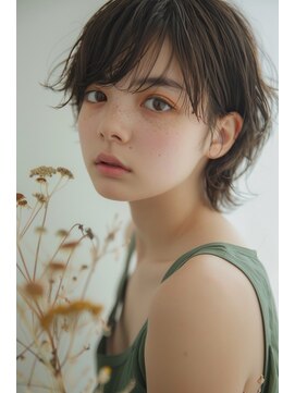 ラナ 新宿(lana) ウルフレイヤー/顔まわり/シースルーバング【lana hair 新宿】