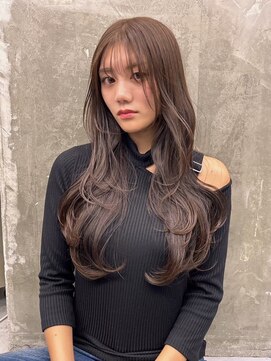 キング 梅田(K!ng) 縮毛矯正髪質改善ハイライトレイヤーカット梅田美容室エクステ