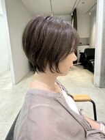 ビブ(VIV) 20代30代40代大人美人丸みショートボブ白髪ぼかしハイライト川崎