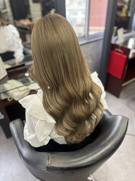 オズ 梅田店(OZ) ミルクティーベージュ/シールエクステ80枚