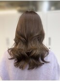 春にぴったりミントベージュ×低めレイヤーカット◎ 佐藤