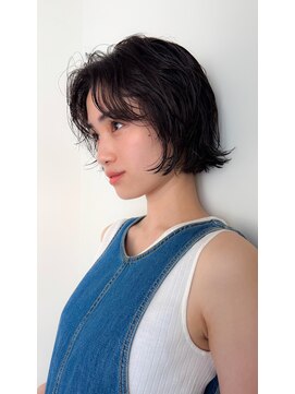 カフ(CAF) CAF 照下 ボブパーマ 夏のヘアアレンジ 大阪パーマ