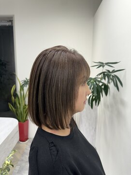 エレ 博多(ere) オリーブベージュ/透明感カラー/韓国/髪質改善/博多