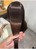縮毛矯正×ロングヘア