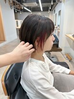 トト 船橋店(toto.)&nbsp;☆暗めカラーデザインカラーグランマッシュショートボブ[船橋]