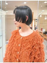 モリオ フロム ロンドン サッポロファクトリー店(morio FROM LONDON)&nbsp;morio札幌　札幌ショートボブ　前上がりボブ　顔周り