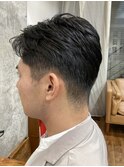 メンズカット＿好感度UP＿ナチュラルなフェード