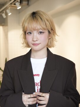 ラヴィズム(LUVISM) 顔周りレイヤー/ダブルカラー/髪質改善/ケアブリーチ万代新潟◇