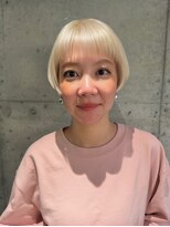 ロンドフルール 大宮東口(Lond fleur)&nbsp;ミニウルフレイヤーカット顔周りカット前髪カット韓国ボブ/大宮