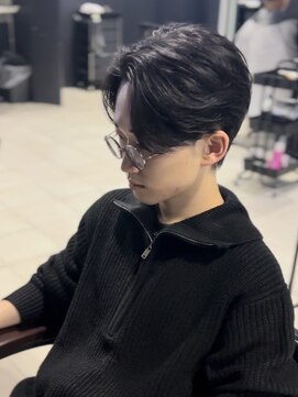 アウル 心斎橋(owl) センターパート/フェザーパーマ/ニュアンスパーマ/メンズパーマ