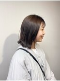 切りっぱなしボブ