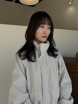 アワイ(awai)&nbsp;セミロングレイヤースタイル