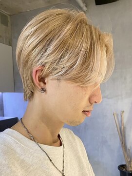 エリマ 武蔵小杉(elima) 武蔵小杉フェザーパーマシャドウパーマセンターパートウルフ緩め