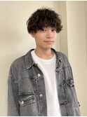 波巻きスパイラルパーマ