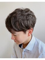 ハル ヘアラボ(HARU hair labo)&nbsp;くせ毛活かし　non-gender　ナチュラルカール・マッシュ