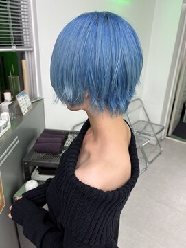 キバ(kva) ▽□□▽ブリーチ2回以上夏カラー