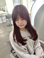 アーブル ヘアーアンドメイク(ARBRE)&nbsp;ブリーチダブルカラーレッド