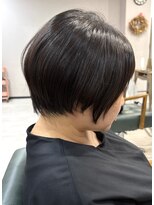 リム バイ ディーアンドティー(Lim by D&T)&nbsp;似合わせカット　20代30代40代　ふんわり丸みショートカット