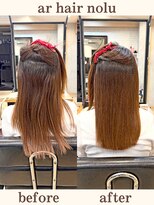 アールヘアノル(ar hair nolu) 髪質改善縮毛矯正 36