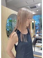 スタン 渋谷(Stam)&nbsp;ミルクティーベージュ人気レイヤーケアブリーチハイトーン渋谷駅