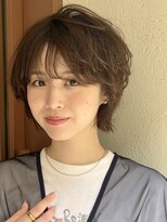 グリーンミドル(GREEN middle)&nbsp;ウルフボブ/ウルフレイヤー/顔周りレイヤー/ナチュラルブラウン