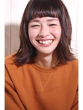 アミ カシワ(ami kashiwa) 艶カラー×外ハネボブ