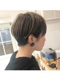 Coast.ショート×ポイントカラー×小顔ショート