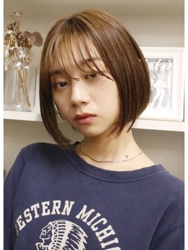 オペラ(OPERA by BALLET HAIR) シースルーバングとボブ