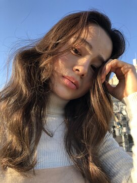 ソルトウォーター(SALT WATER) ナチュラルロング　ニュアンスウェーブ