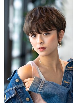 ハバナ 天神(HAVANA) 【HAVANA天神】大人かわいい☆小顔ハンサムショート×グレージュ