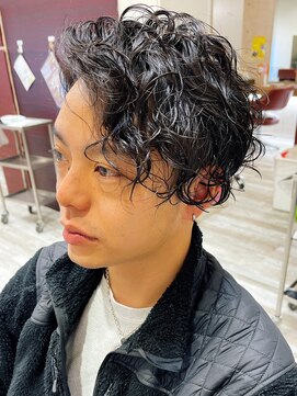 ヘアースタジオ アール(Hair Studio R) 大人クール☆無造作スパイラルウェーブ×ハンサムショート