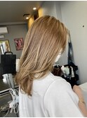 ハイトーングレージュカラー