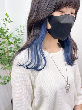 キラ 原宿(KILLA) インナーカラーイヤリングカラーデザインカラーくびれヘア小出