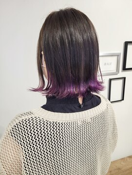 ベール(BALE) ケアブリーチ　パープルグラデーション【尾野恭平】