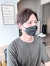 【男性限定】メンズカラー＋カット＋ヘッドスパ＋眉カット　　