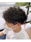 【波巻き×ツイスパ】ランダムなパーマのカッコよさ！