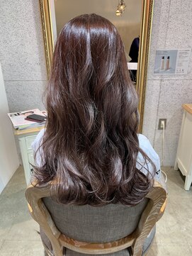 ナブラ(NABLA) ピンクブラウン #ピンクカラー #艶カラー