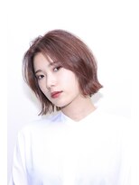 ヘアーズギャラリー なんば高島屋店(Hair's Gallery)&nbsp;ヌナボブ/切りっぱなしボブ/外ハネボブ