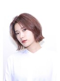 ヌナボブ/切りっぱなしボブ/外ハネボブ