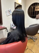 ヘアモード 美結(hair-mode)&nbsp;ティーンズガーリー/ロングウルフ/10代20代/韓国風黒髪