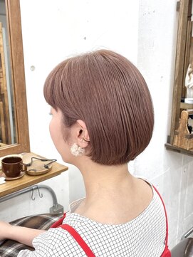 リッカ(RICCA) 【ダブルカラー】ウォームベージュ×ショートヘア♪