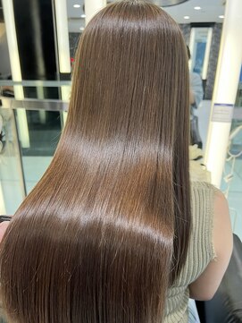 エアー 銀座タワー(AIR) オリーブグレージュ/くすみカラー/美髪 【榛葉】@air_t_shinba